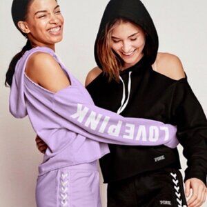 NWT⭐️PINK Victoria Secret Large Pink cold pullover